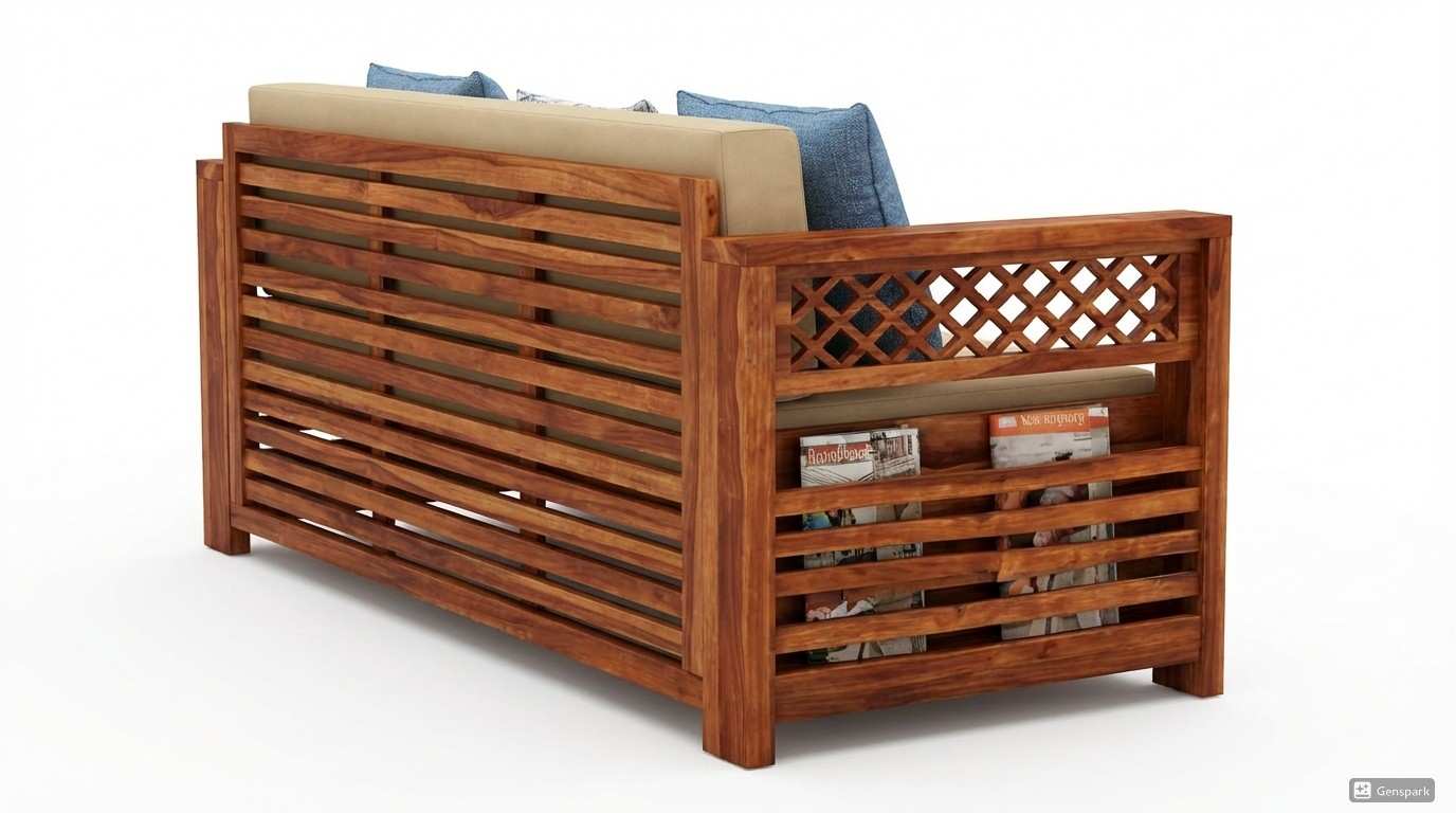 The Opulent Crown Royale Premium Designer Living Room Sofa