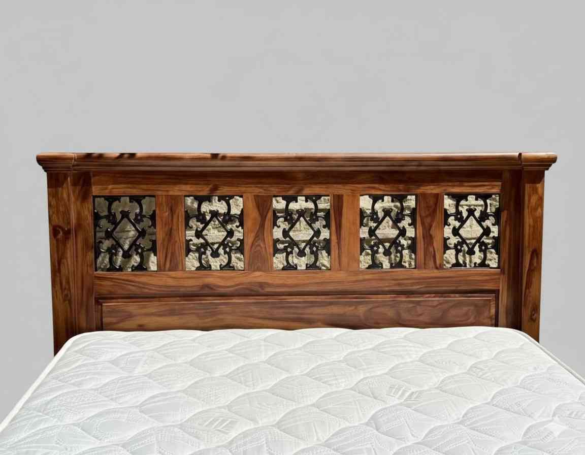 Royal Crest Grand Designer Solid Sheesham Bed