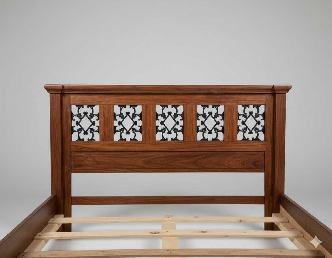 Royal Crest Grand Designer Solid Sheesham Bed