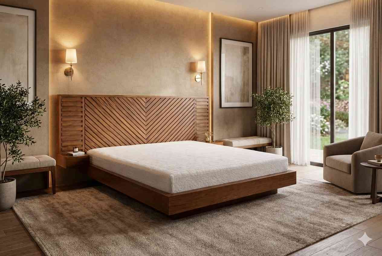 The Opulent Empire Crown Signature Designer Palace Bed