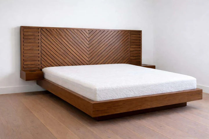 The Opulent Empire Crown Signature Designer Palace Bed With Finish by Sarve Furniture