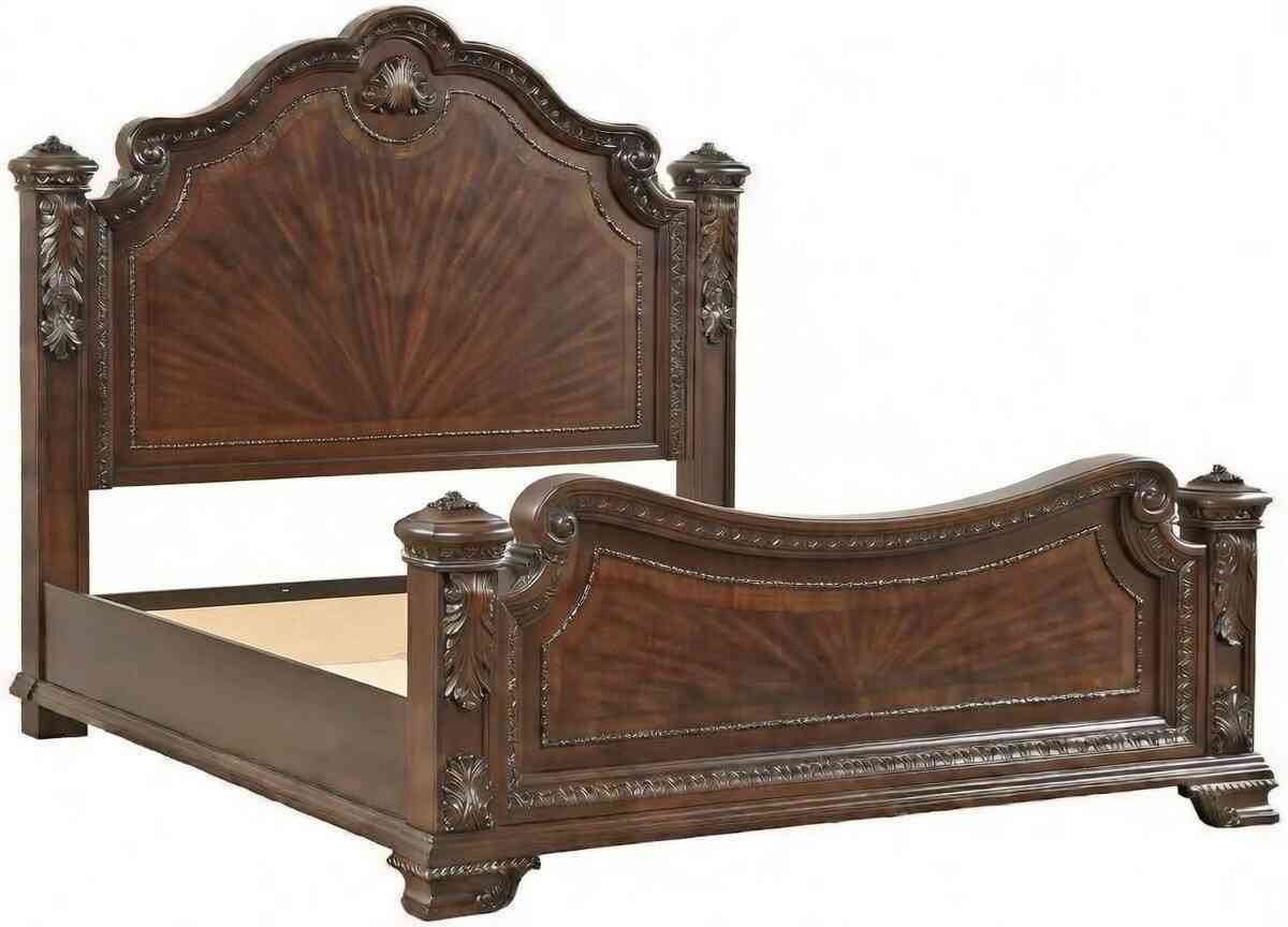 Heritage Royale Premium Handcrafted King Size Bed