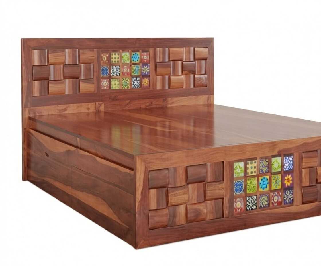 Maharaja Elite Handcrafted Premium King Size Bed