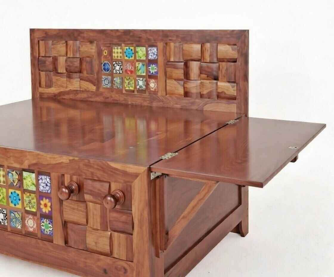 Maharaja Elite Handcrafted Premium King Size Bed