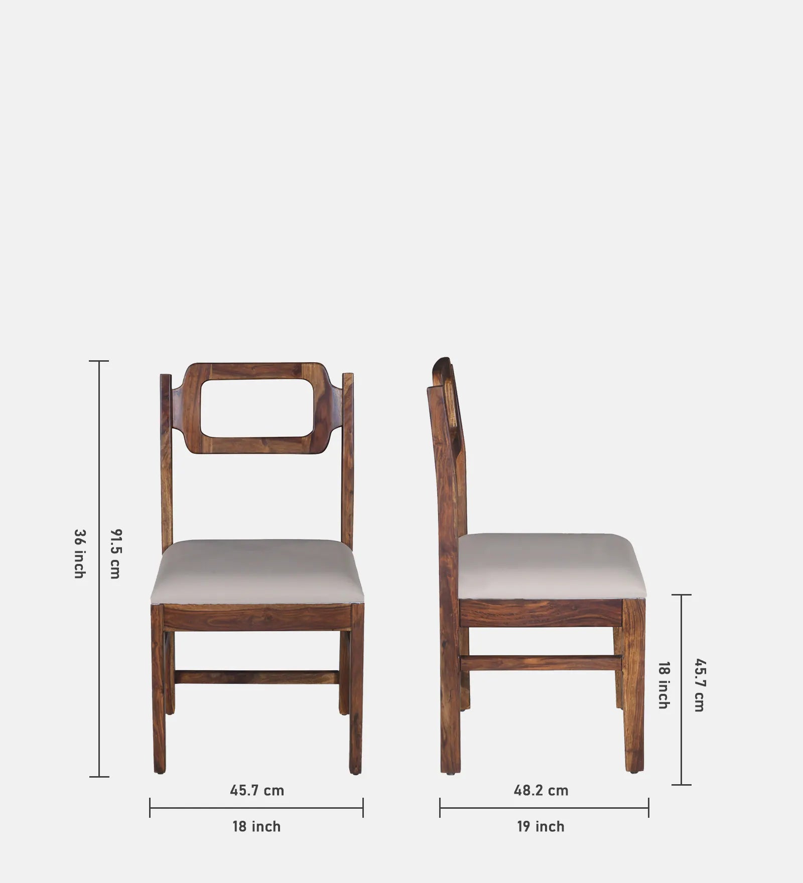 Imperial Aura Handcrafted Sheesham Dining Table Set