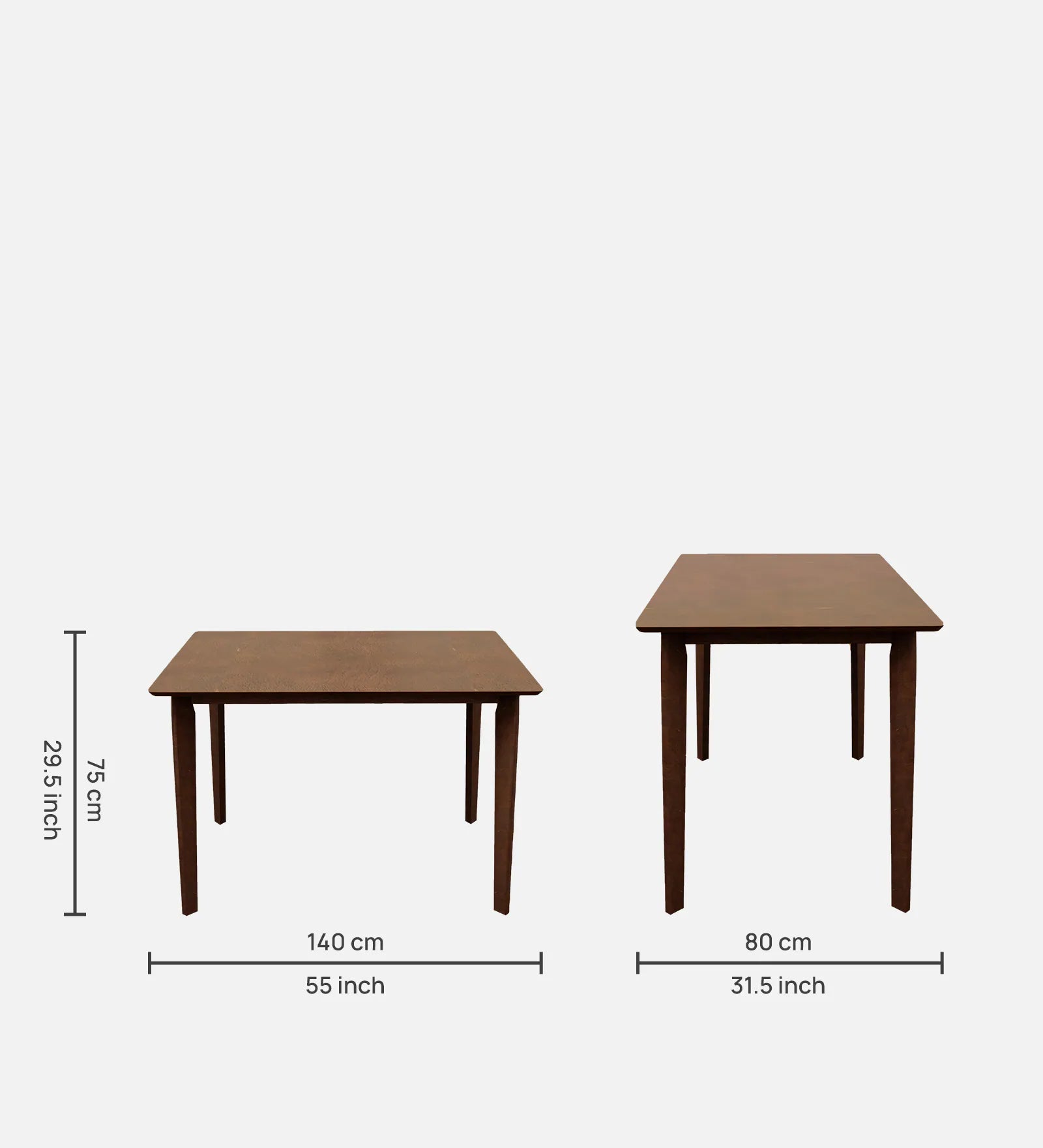 Imperial Aura Solid Sheesham 6 Seater Dining Table
