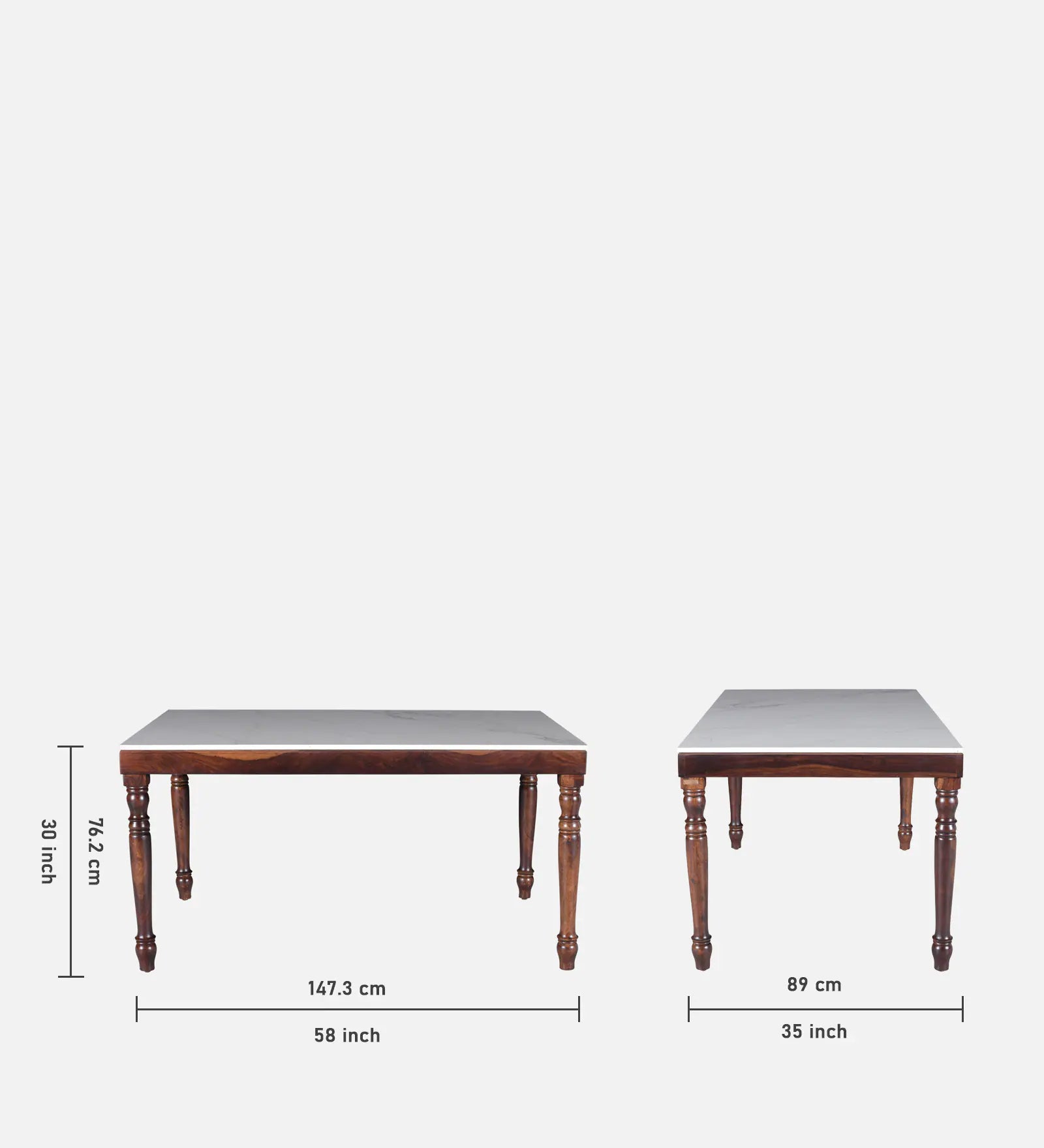 Sheesham Royale 6 Seater dining table