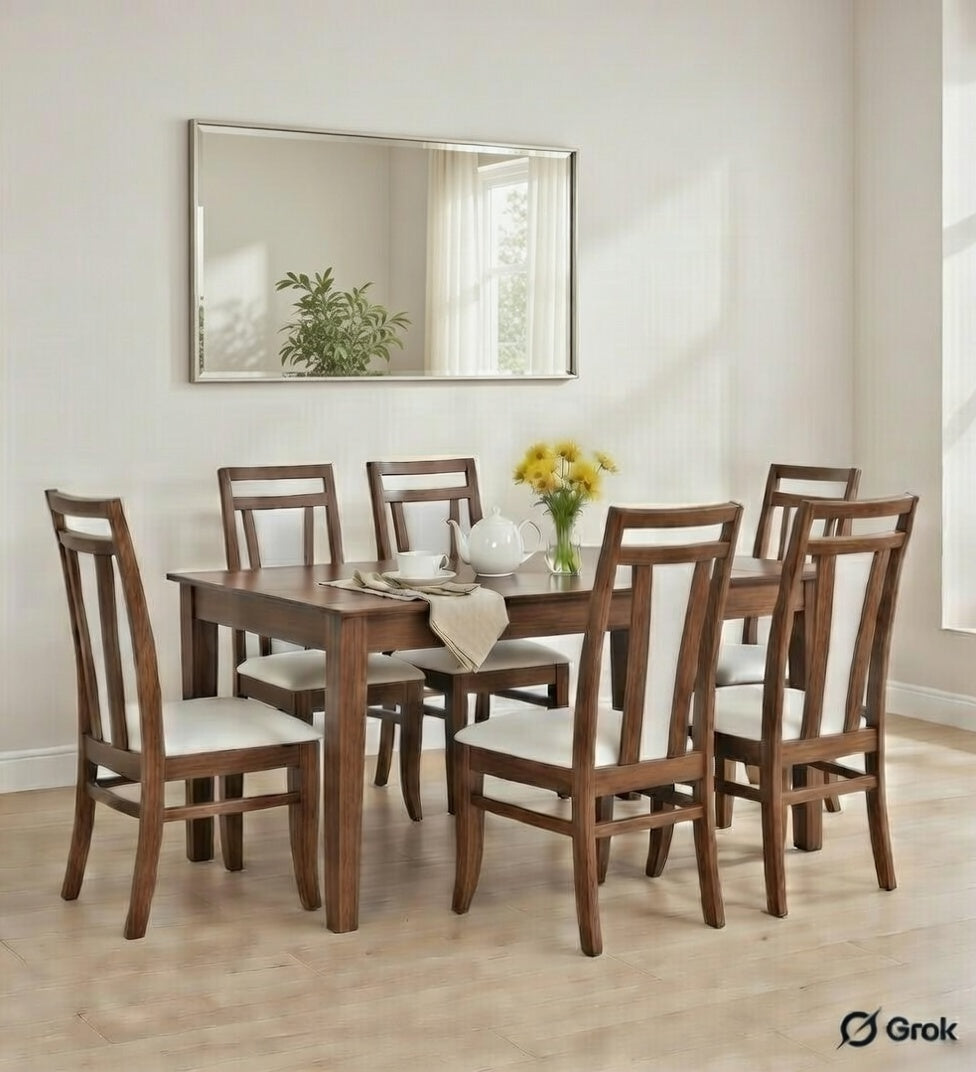 Shahi Verona Solid Wood Dining Collection Table Set