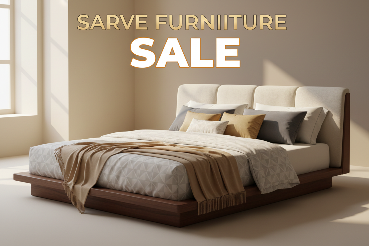 muje image gerate kar ke do jo is banner image me fix aa sake or usme bed ki image laga do jisme sarve furniture name and sale name ho badiya font me badiya si muje imge bana ke do