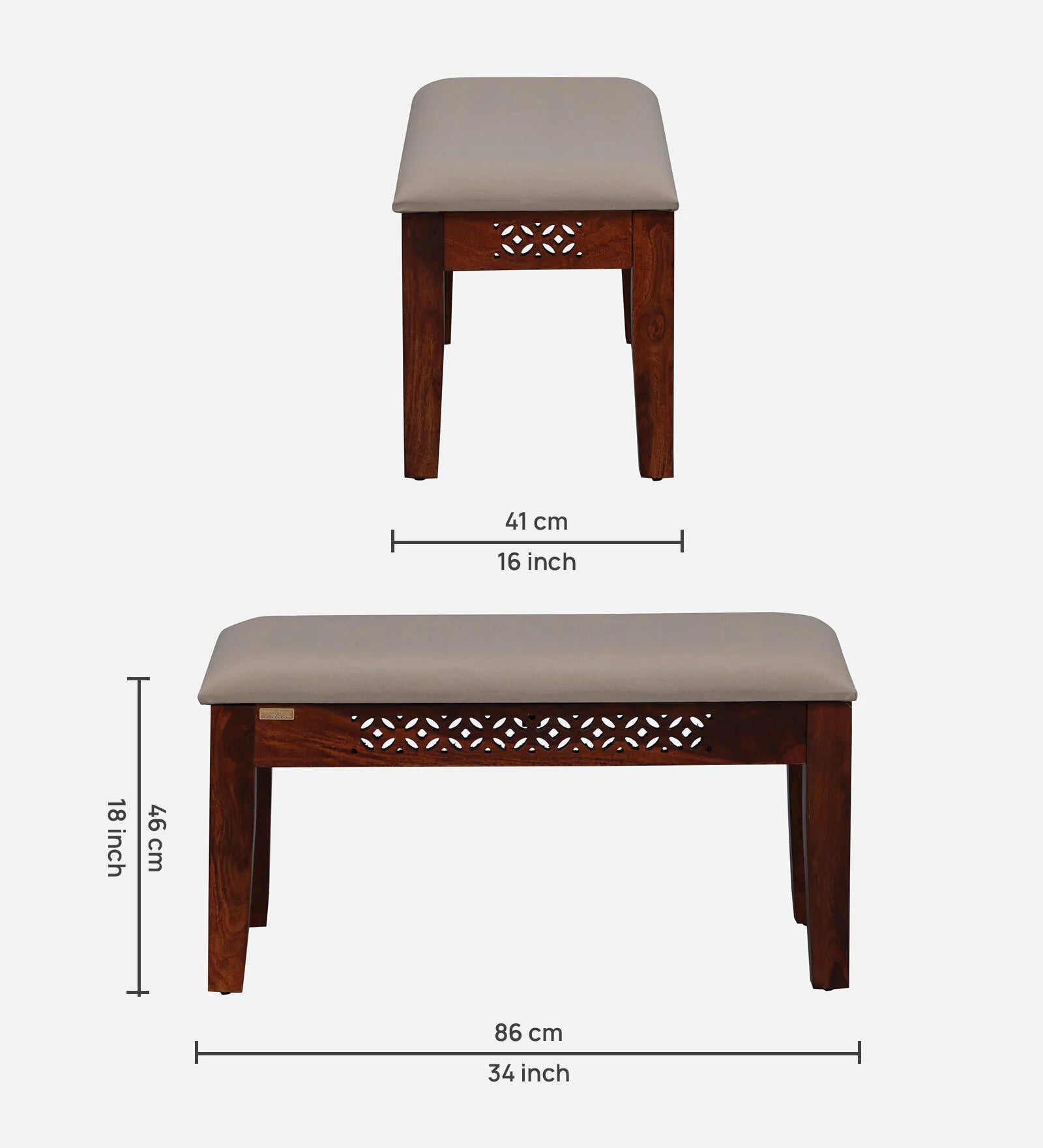 Royal Heritage Solid Sheesham Wooden Dining Table Set