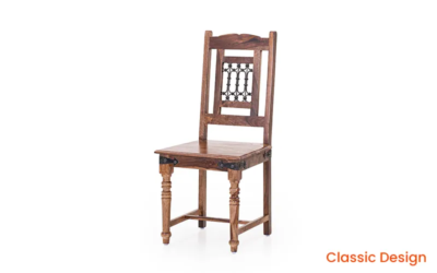 Dining Table Set Contemporary with Minimalist Chairs and Teak Wood Finish Online Furniture - Image 5