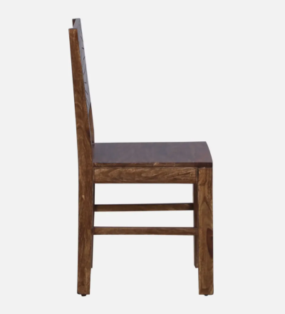 Minimalist Dining Table Wooden Set with Sleek Legs and Soft Cushioned Chairs - Image 5