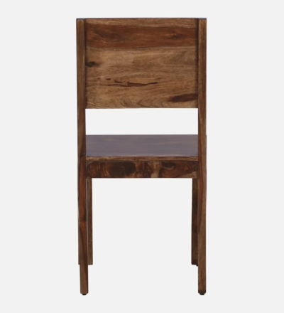 Minimalist Dining Table Wooden Set with Sleek Legs and Soft Cushioned Chairs - Image 6