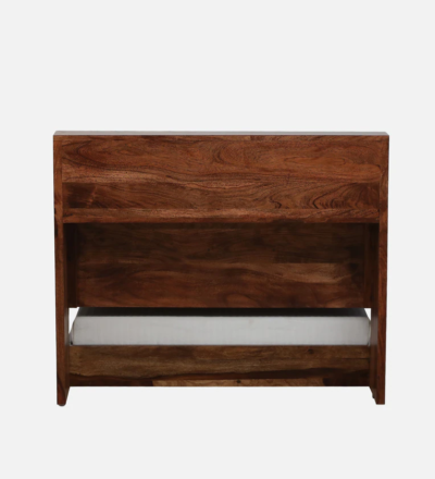 Classic Single Wooden Bed in Sheesham Premium Finish With Trundle - Image 9