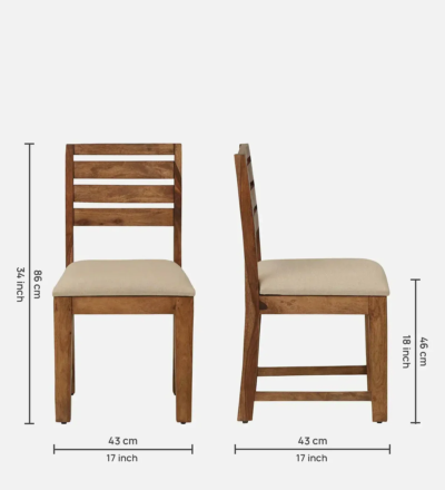 Heavy Wooden Dining Set with Extra Strong Table and Chairs For Kitchen - Image 8