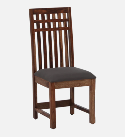 Affordable 4 Seater Dining Table with Compact Wooden Frame and Cushions - Image 3
