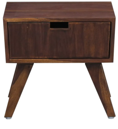 Kario Solid Sheesham Wood Bedside Table - Image 5
