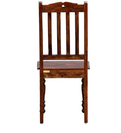 Scandinavian Style Dining Set in Solid Wood with Angled Legs For Kitchen - Image 3