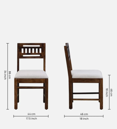 Classic Teak Dining Set Online with Traditional Leg Carvings and Backrest - Image 10