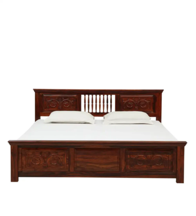 Wooden bed in Bangalore Without Storage By Sarve Furniture - Image 6