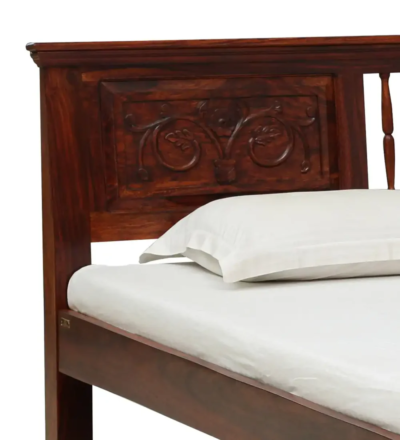 Wooden bed in Bangalore Without Storage By Sarve Furniture - Image 7