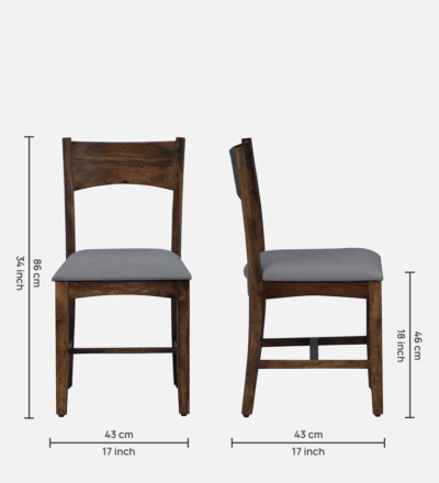 Luxury Teak Wood Dining Set with Premium Upholstered Chairs Online - Image 12