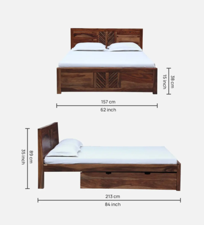 AeroSlumber Adjustable Online Bed Storage With Drawer By Sarve Furniture - Image 9