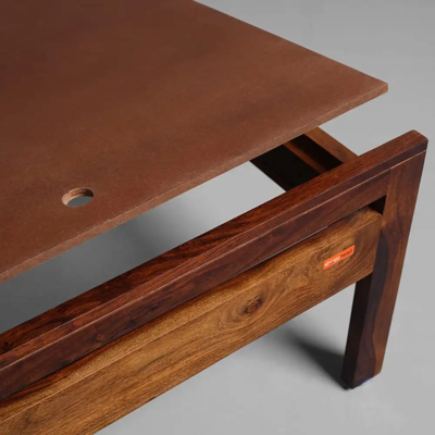 Elegant Wooden Bed Without Storage By Sarve Furniture - Image 7