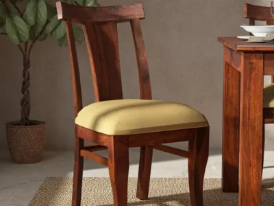 Prithvi solid wood dining chairs set of 2 by Sarve Furniture from top wooden chair shop in the city Set of 2 Prithvi wooden dining chairs handcrafted by Sarve Furniture, known for quality furniture Prithvi dining chairs made of solid wood, ideal for elegant home settings by Sarve Furniture Wooden Prithvi chairs (Set of 2) with classic design, from Sarve Furniture’s top city showroom Premium Prithvi solid wood chairs set of 2 by Sarve Furniture, crafted for comfort and durability