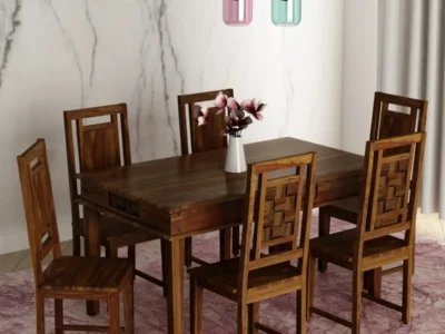 Rating Solid Sheesham Wood 6 Seater Dining Sets