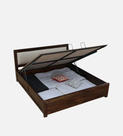 Roscow Solid Wood Bed Hydraulic Storage By Sarve Furniture - Image 7