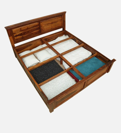 Sleepy Wooden Storage Bed For Bedroom furniture By Sarve Furniture - Image 4