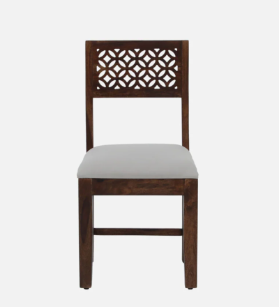 Classic Dining Set with Sheesham Wood Construction and Padded Chair Seats - Image 4