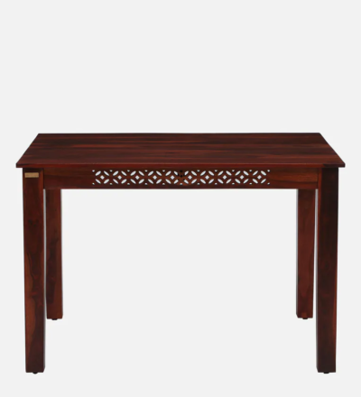 Classic Dining Set with Sheesham Wood Construction and Padded Chair Seats - Image 12