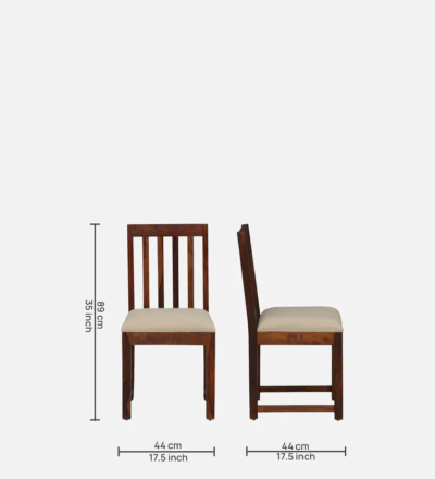 Rbbey Sheesham Wood 4 Seater Dining Set By Sarve Furniture - Image 12