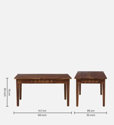Dining Set with Modern Legs and Smooth Polish for Urban Family Dining - Image 7