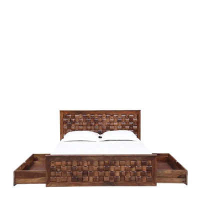 Plushio Wooden Bed Design With Drawer Storage Bed By Sarve Furniture - Image 4