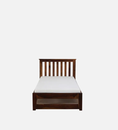 Antique Look Single Bed in Sheesham with Traditional Style By Sarve Furniture - Image 4