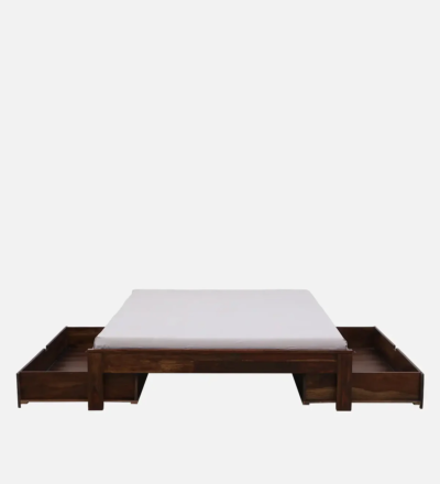 DreamNest Sheesham Wood Bed Storage With Drawers By Sarve Furniture - Image 4