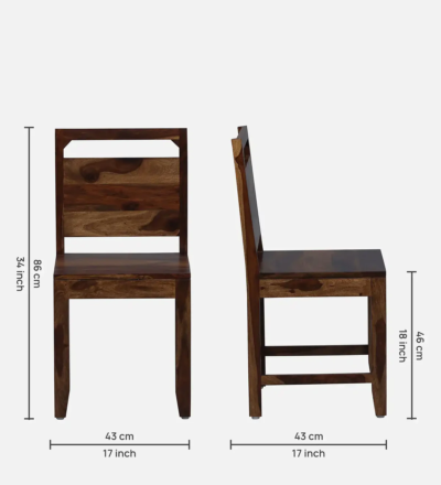 Solid Sheesham Dining Set with Sturdy Table Base and Cushioned Chairs for Modern Family - Image 9