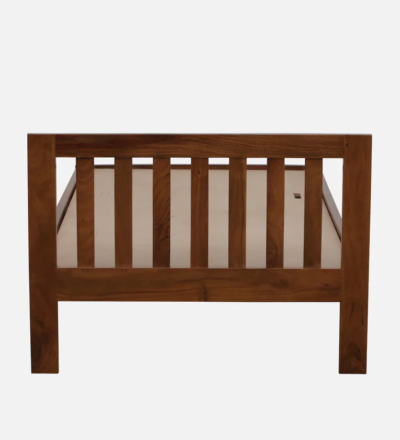 Vintage Sheesham Single Bed with Carved Footboard By Sarve Furniture - Image 5