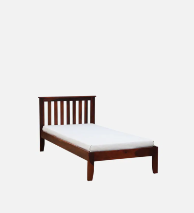 Light Weight Single Bed in Sheesham with Simple Design By Sarve Furniture - Image 6