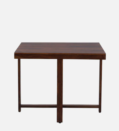 Elegant 4 Chair Dining Table Set with Smooth Polished Wood Finish - Image 7