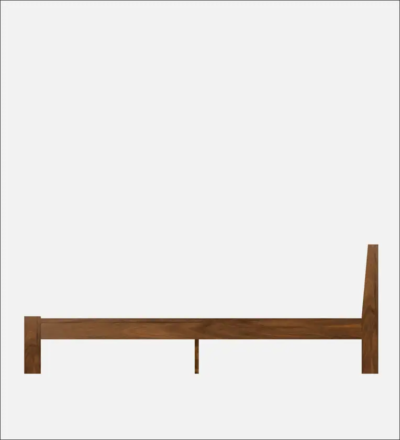 Designer Finish Single Bed in Sheesham for Guest Room By Sarve Furniture - Image 4