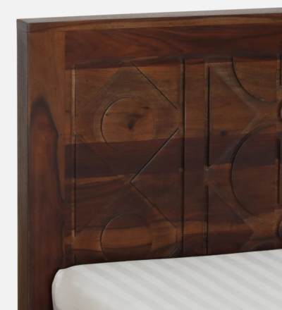 Indian Single Bed in Sheesham for PG and Student Rooms By Sarve Furniture - Image 10
