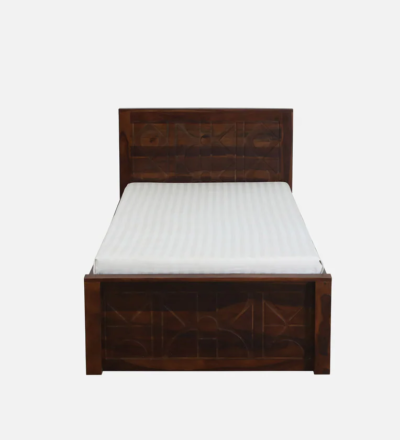 Indian Single Bed in Sheesham for PG and Student Rooms By Sarve Furniture - Image 5