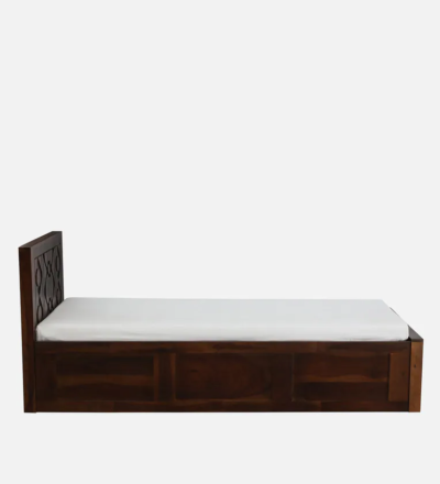 Indian Single Bed in Sheesham for PG and Student Rooms By Sarve Furniture - Image 6