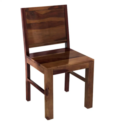 Minimal Wooden Dining Set for Apartments with Elegant Wood Texture and Seating - Image 4
