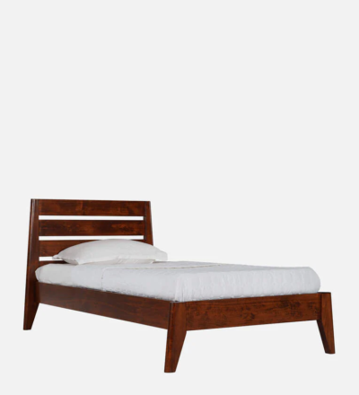 Solid Frame Single Bed in Sheesham for Everyday Use By Sarve Furniture - Image 4