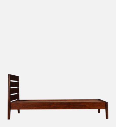 Solid Frame Single Bed in Sheesham for Everyday Use By Sarve Furniture - Image 5